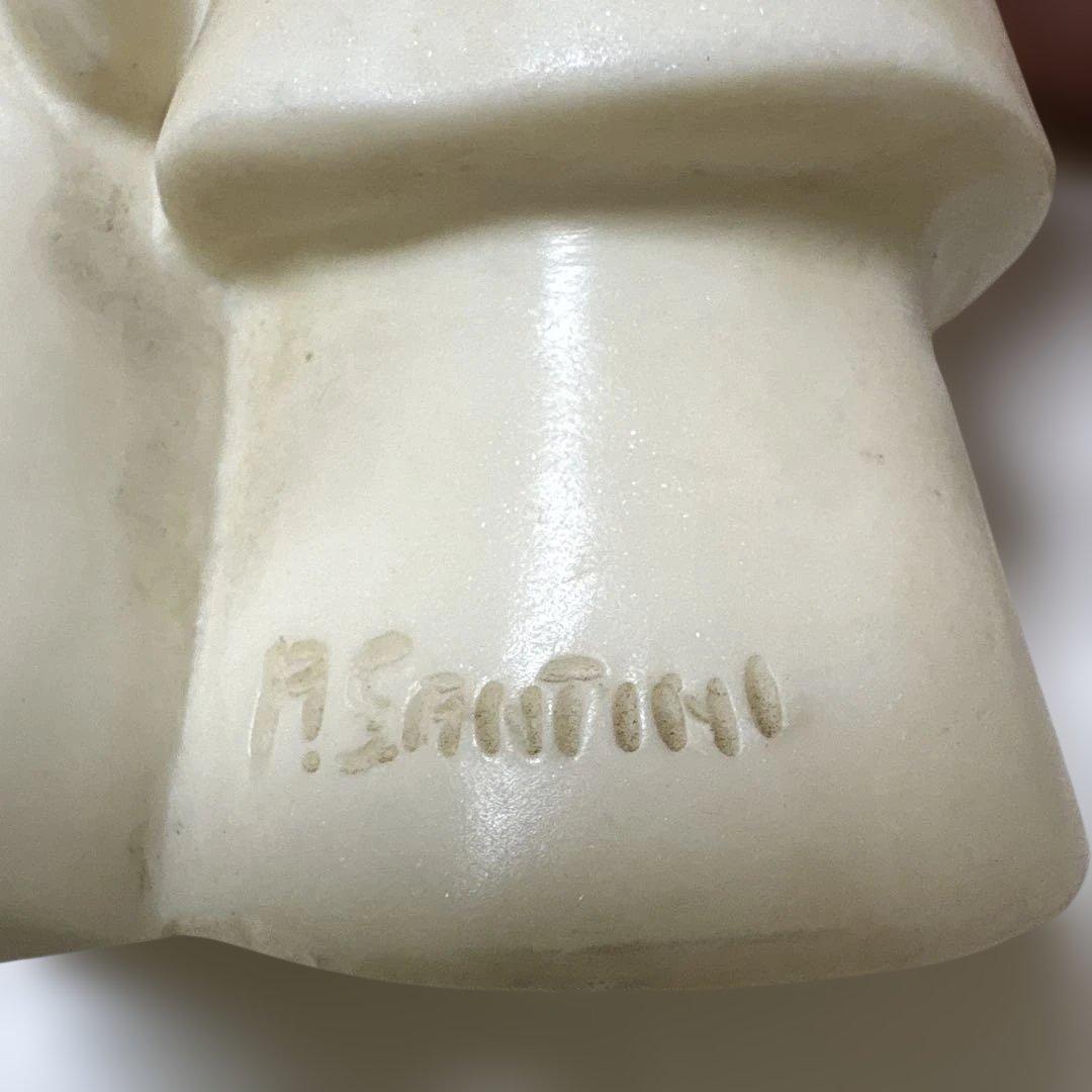 A SANTINI作　イタリア製彫刻　子供達5体セット売り