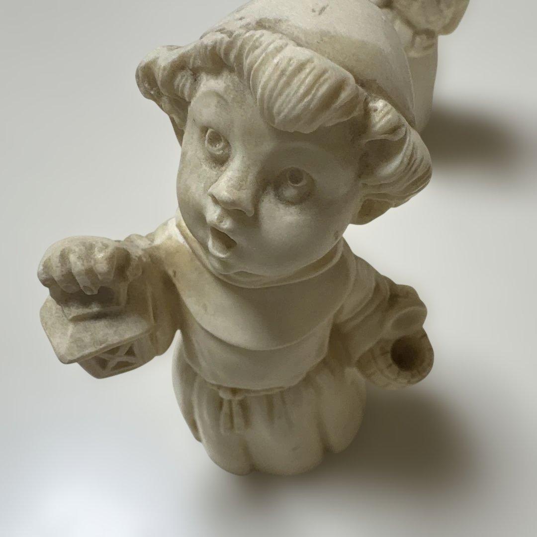 A SANTINI作　イタリア製彫刻　子供達5体セット売り