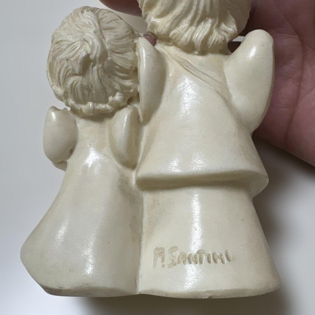 A SANTINI作　イタリア製彫刻　子供達5体セット売り