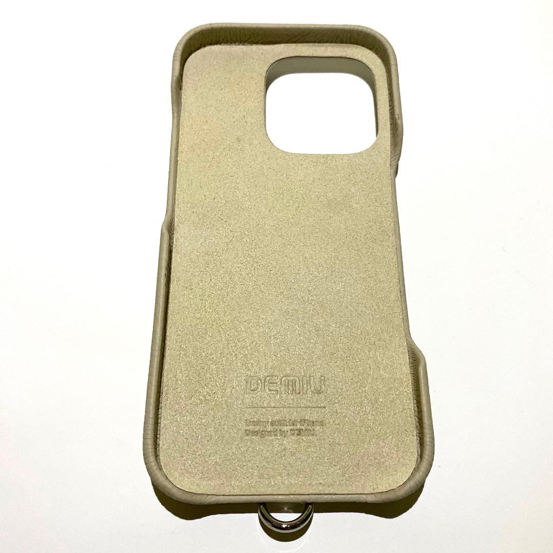 DEMIU POCHE FLAT iPhone16Pro ベージュ