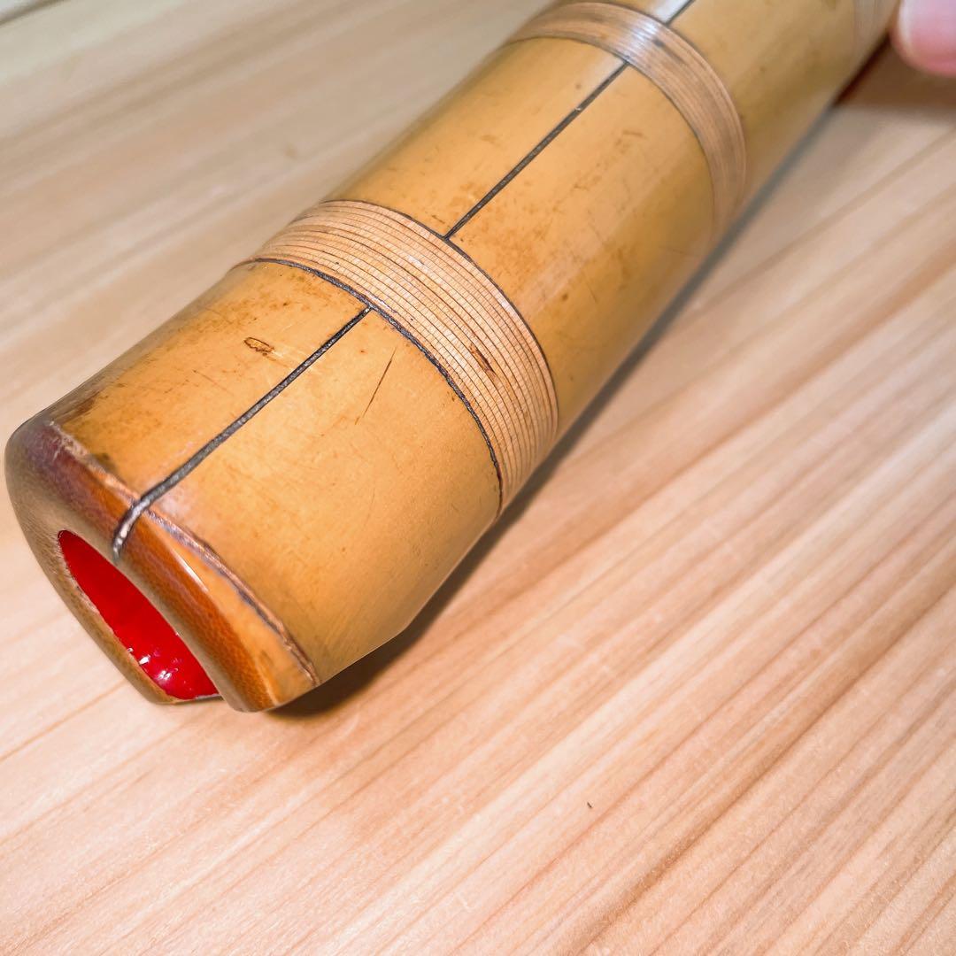 尺八 昌山 銘あり １尺８寸