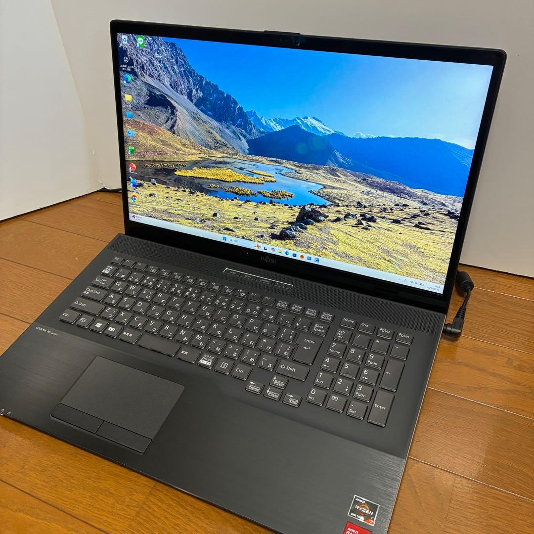Ryzen7 5700U/メモリ-8GB/SSD 512GB FMVN77F3B