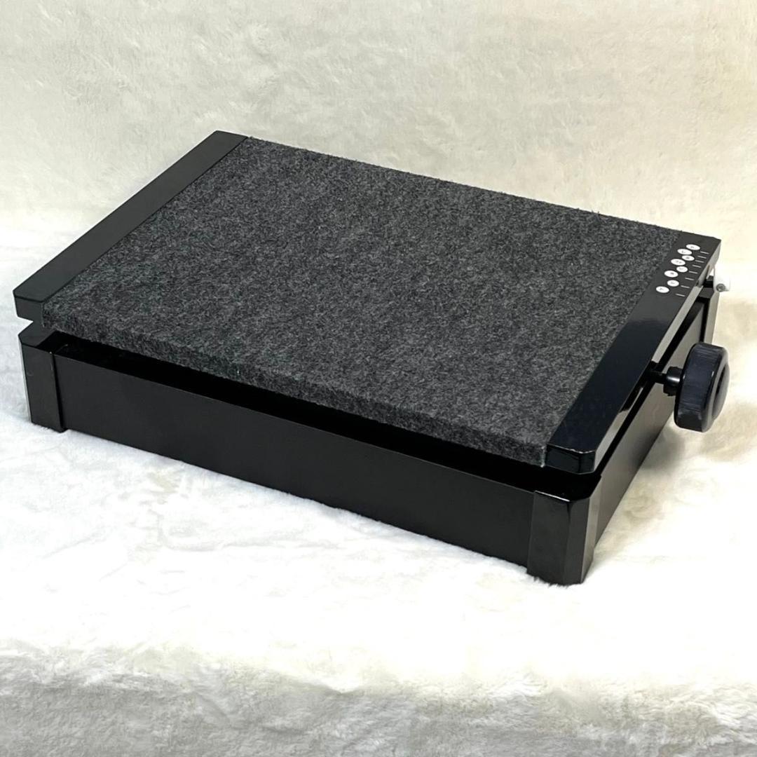 日本製　ピアノ補助台（足台）　ワンタッチ式8段階