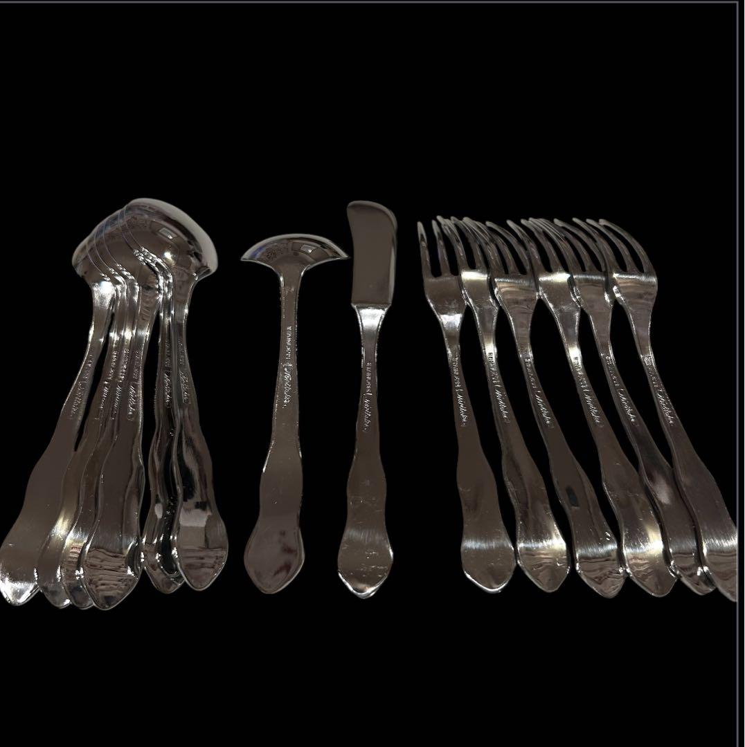 未使用 ノリタケ ステンレス カトラリー14本セット