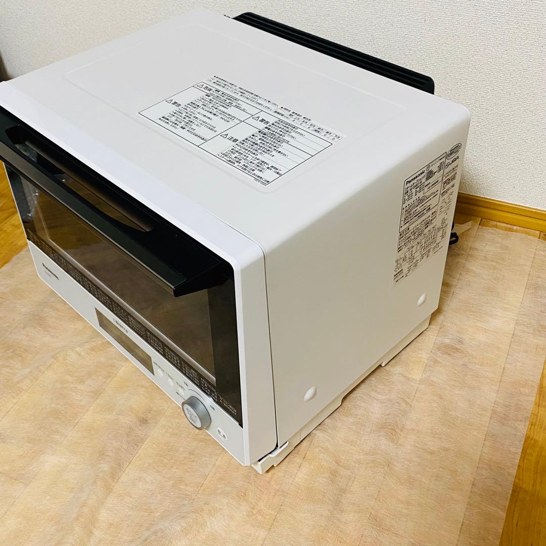 極美品✨パナソニックスチームオーブンレンジ 3つ星ビストロNE-BS807-W