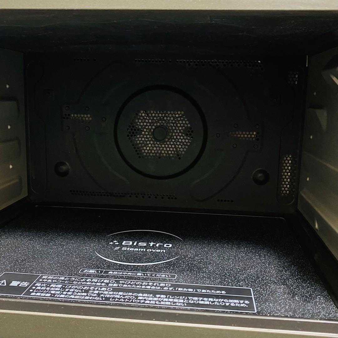 極美品✨パナソニックスチームオーブンレンジ 3つ星ビストロNE-BS807-W