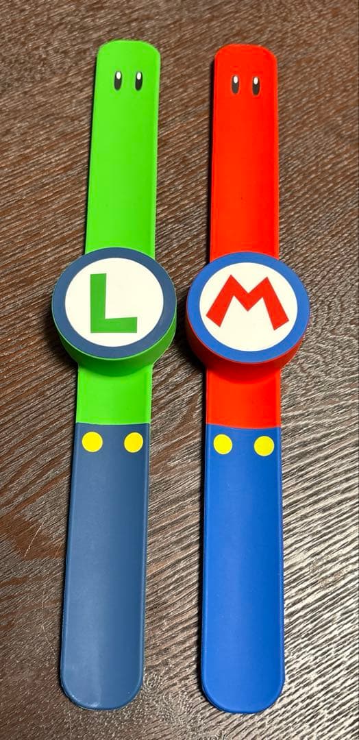 USJ パワーアップバンド マリオ ルイージ 2本セット 箱あり