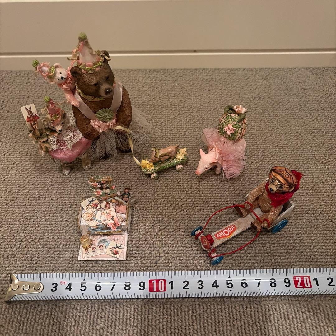 ミニチュアベアセット フランス作家☆