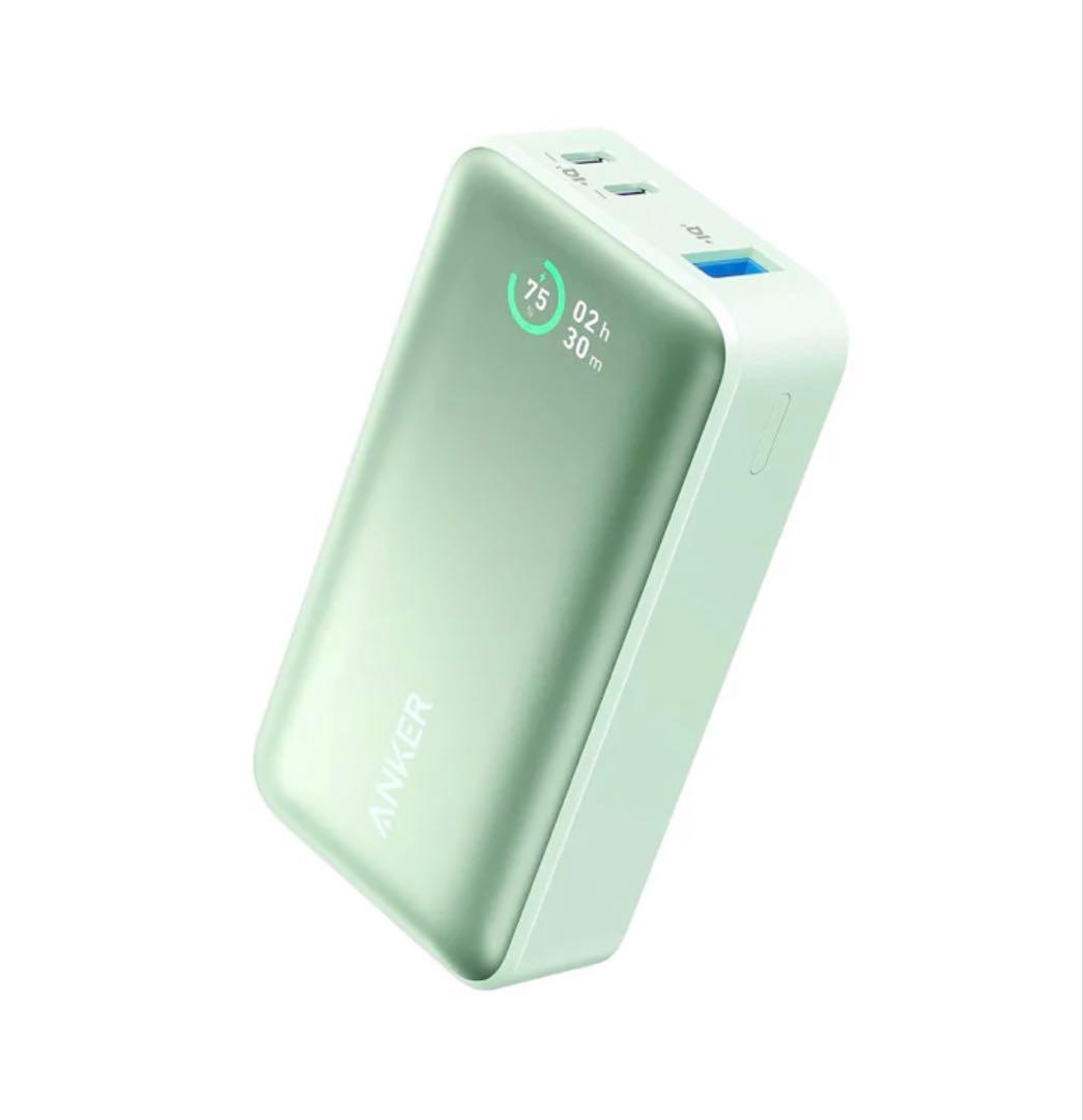 ANKER 533Powerbank 30w 10000mAh グリーン他セット