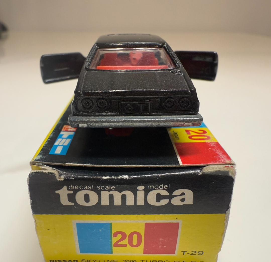 トミカ ニッサン スカイライン2000 TURBO GT-ES 日本製 黒箱