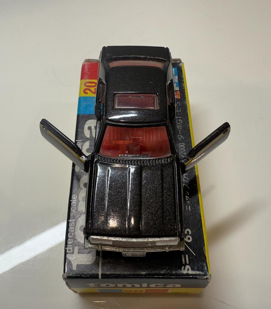 トミカ ニッサン スカイライン2000 TURBO GT-ES 日本製 黒箱
