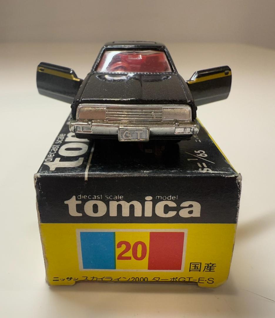 トミカ ニッサン スカイライン2000 TURBO GT-ES 日本製 黒箱
