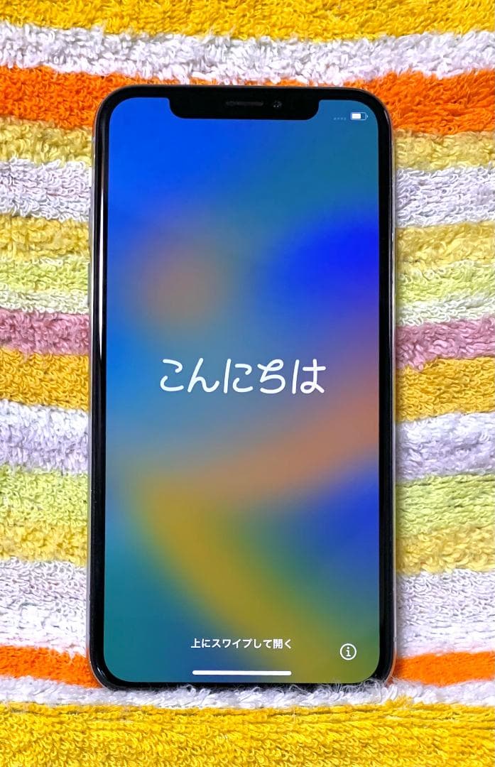 中古 iPhone X 64GB シルバー simフリー