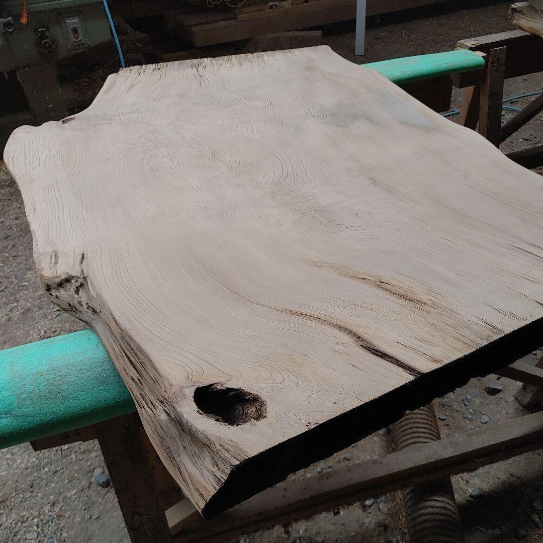 送料込み　神代杉　一枚板　無垢材　天板　テーブル　カウンター DIY番号79