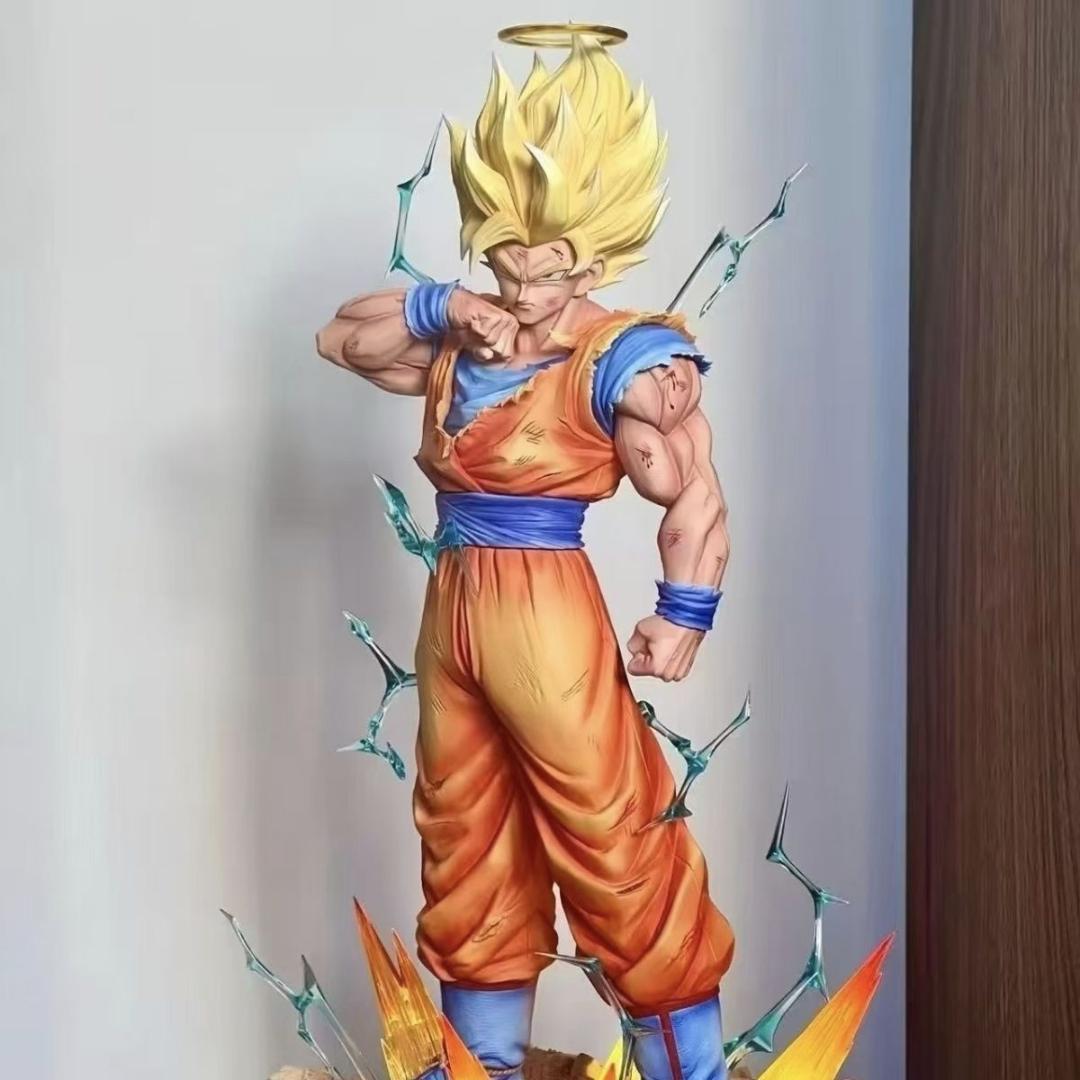 ドラゴンボール　孫悟空　スーパーサイヤ人２　フィギョア　塗装完成品　即発送
