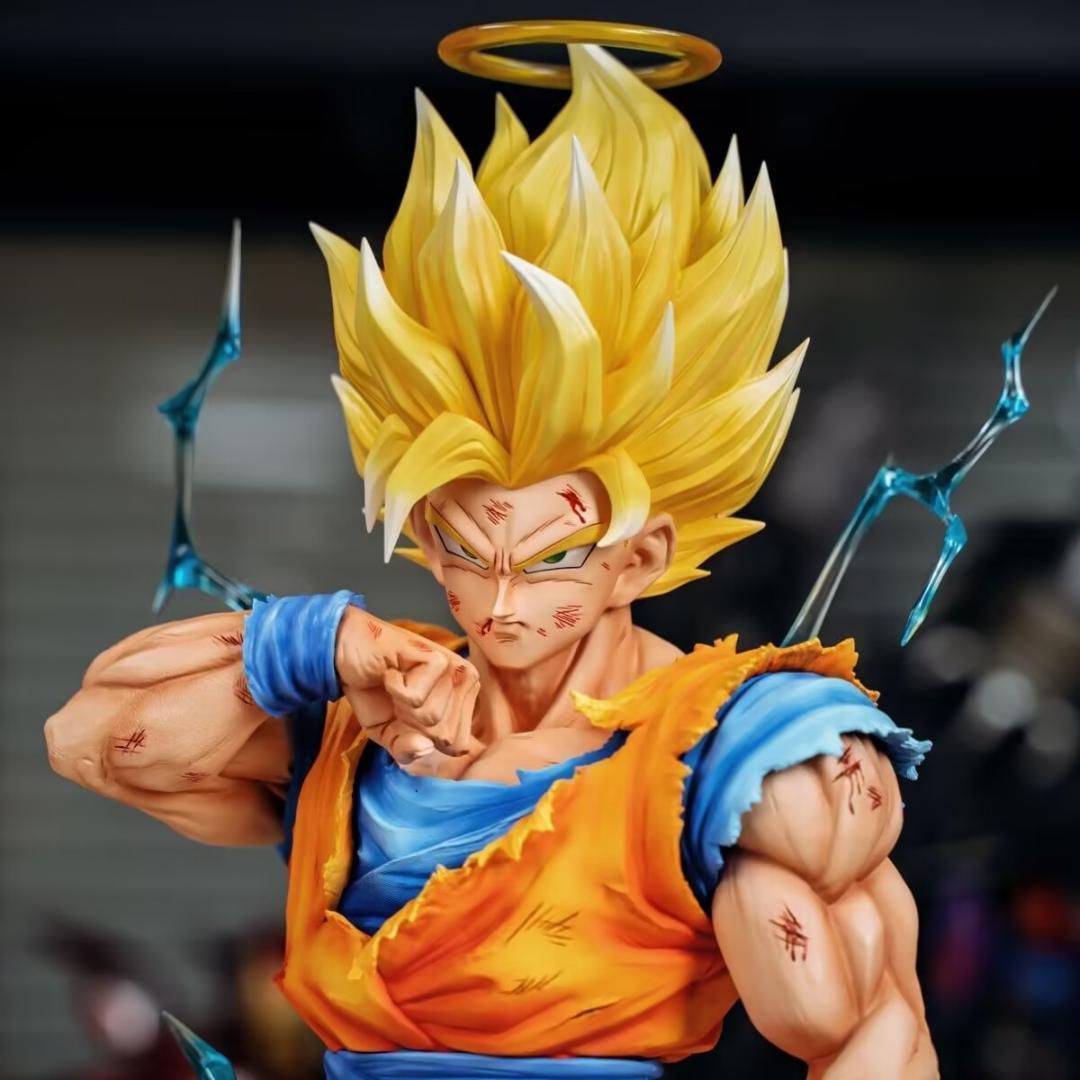 ドラゴンボール　孫悟空　スーパーサイヤ人２　フィギョア　塗装完成品　即発送