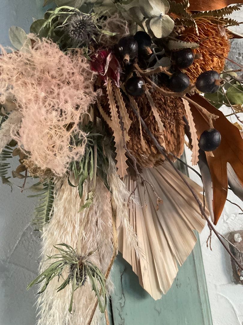 バンクシアとドライアンドラフォルモーサのコックリ秋色