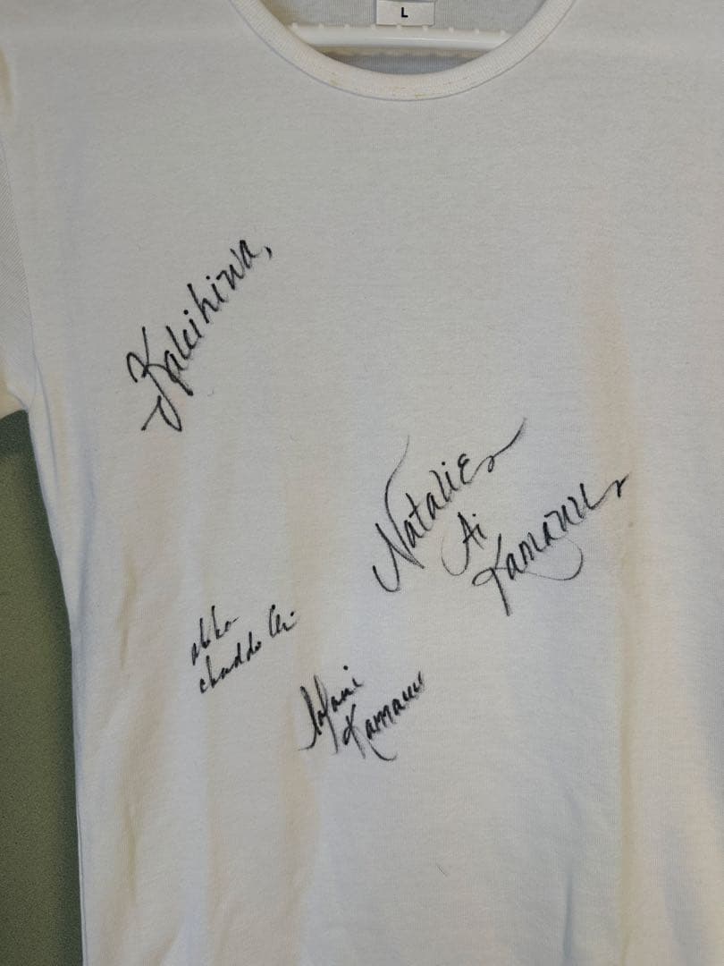 【希少】Natalie Ai Kamauu サイン入りTシャツ