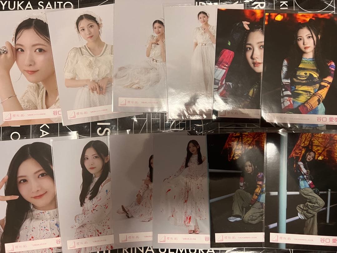 櫻坂46 Make or Break ジャケ写 MV 青　白黒　藤吉夏鈴　コンプ