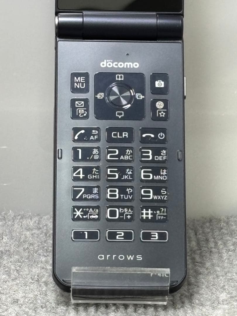 ★arrows ケータイ ベーシック F-41C ネイビー #26021502