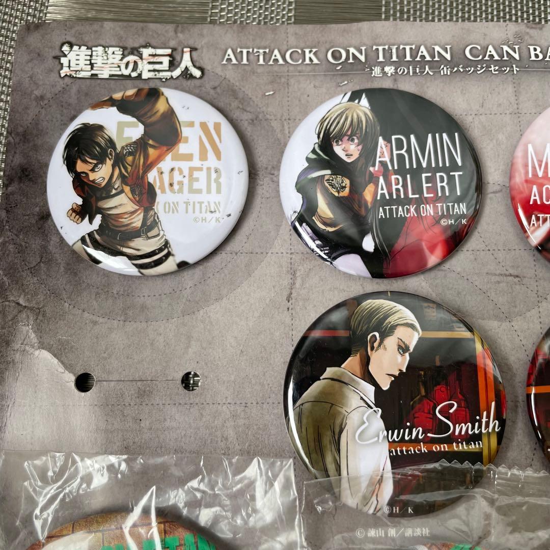 進撃の巨人　缶バッチ AnimeJapan2015 リヴァイ まとめ 5-21