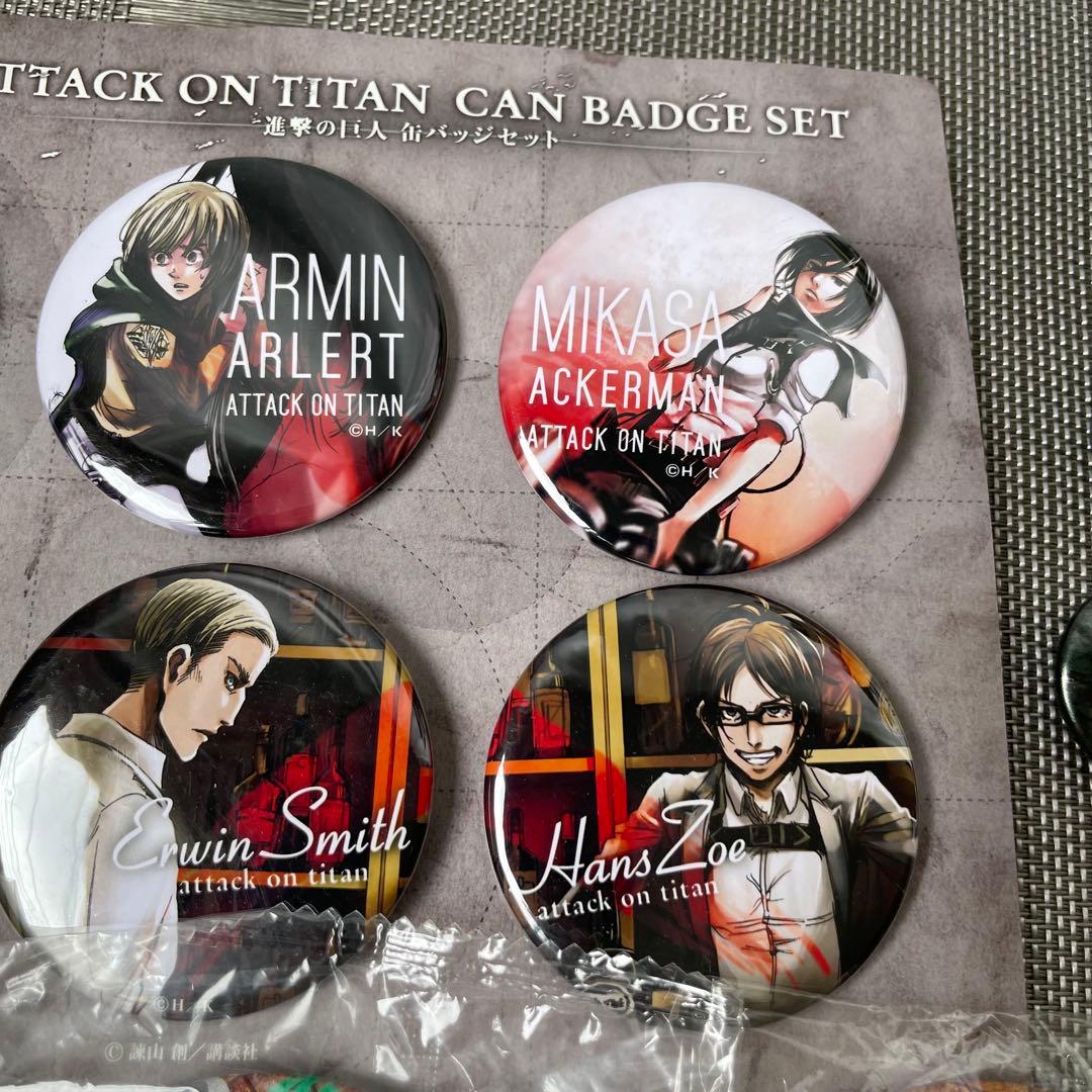 進撃の巨人　缶バッチ AnimeJapan2015 リヴァイ まとめ 5-21