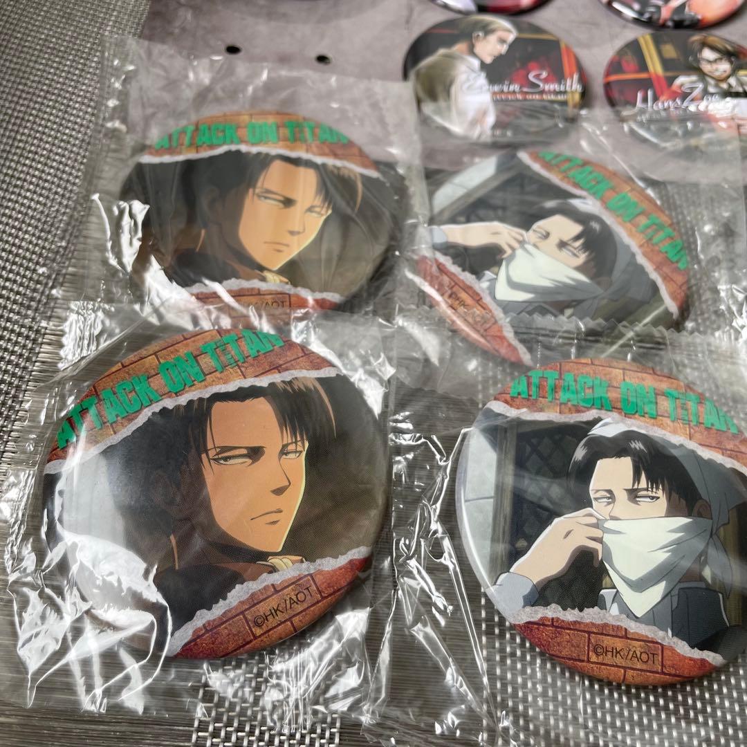 進撃の巨人　缶バッチ AnimeJapan2015 リヴァイ まとめ 5-21