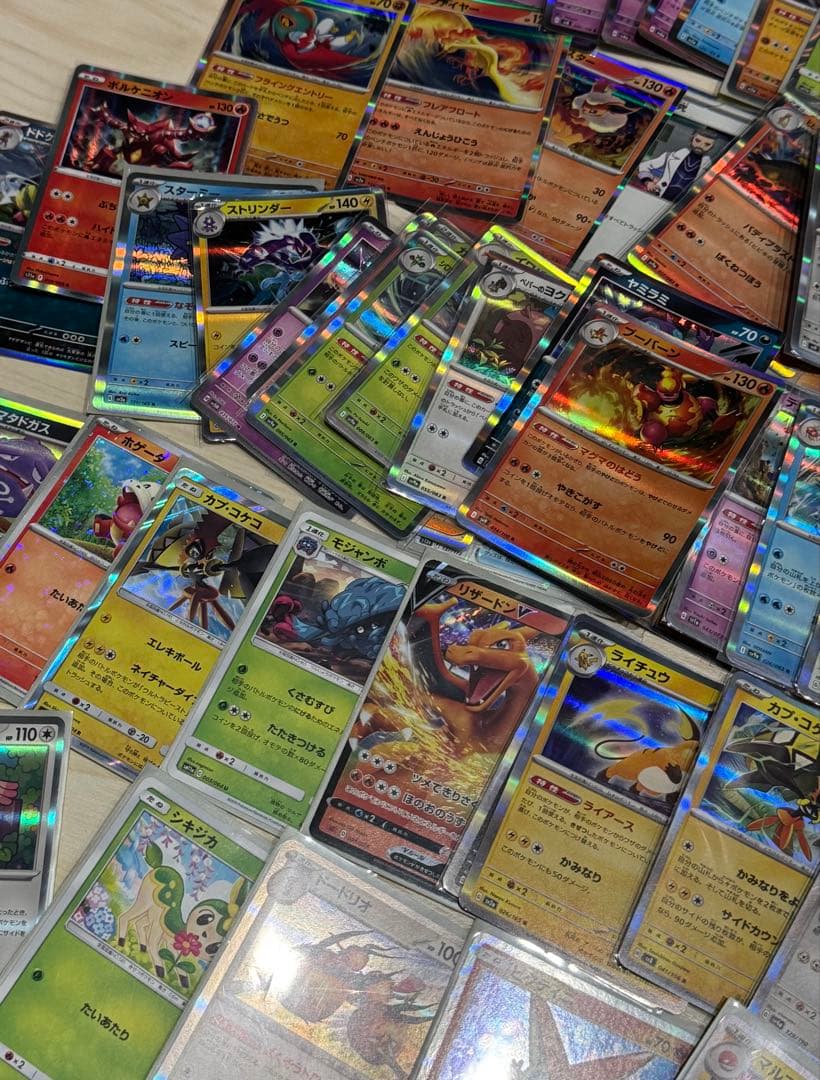 ポケモンカード 大量 ノーマル キラ ダメカンシート付き