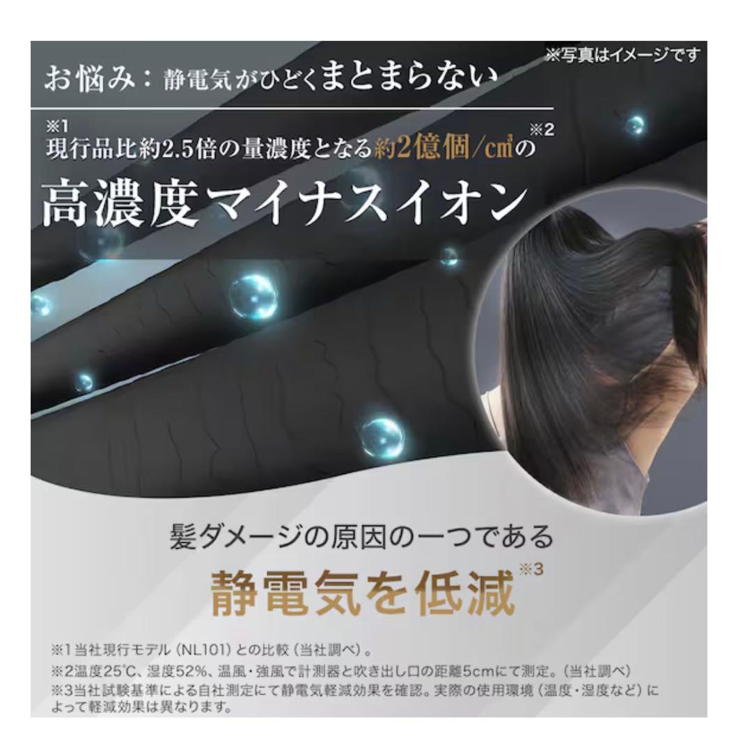 【超美品】ニトリ NY281 WH ヘアケアドライヤー ホワイト ドライヤー