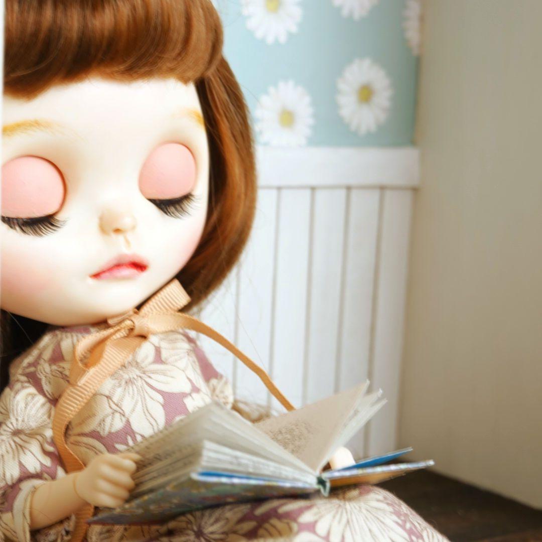 ブライス リカちゃん カスタムアイシードールドールハウス 背景ボード No.6