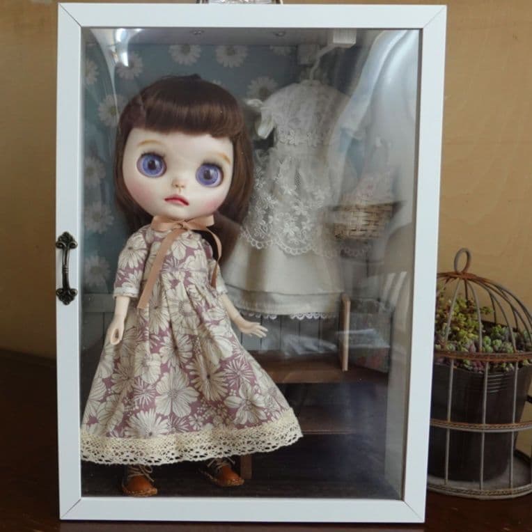 ブライス リカちゃん カスタムアイシードールドールハウス 背景ボード No.6