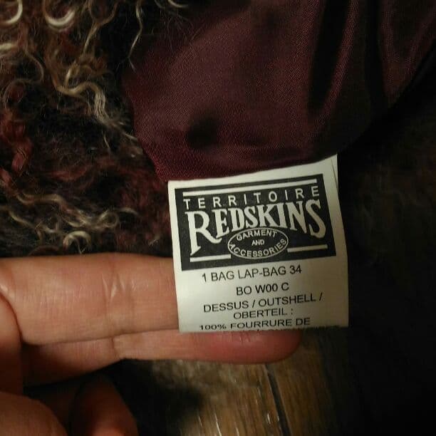 フランスで購入　シープファー　バック