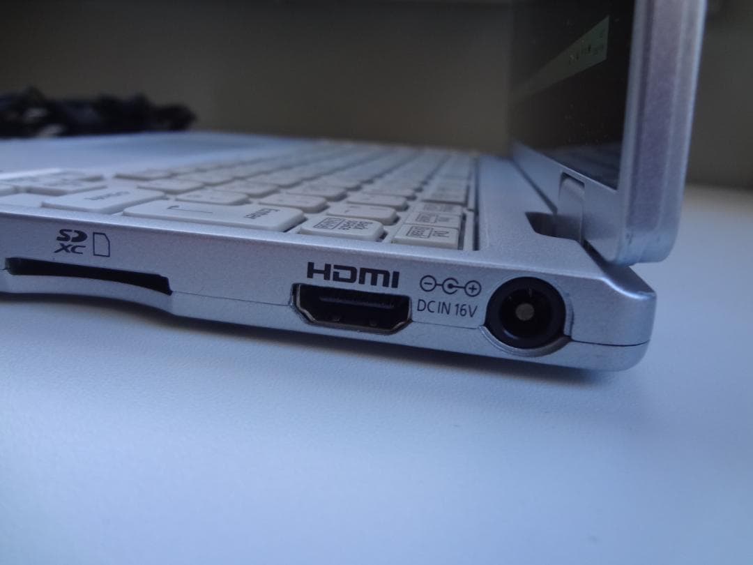Let's note CF-RZ6 10インチ 高解像度 SSD128 MEM8