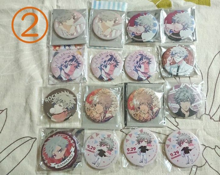うたプリ 蘭丸 缶バッジ まとめ売り