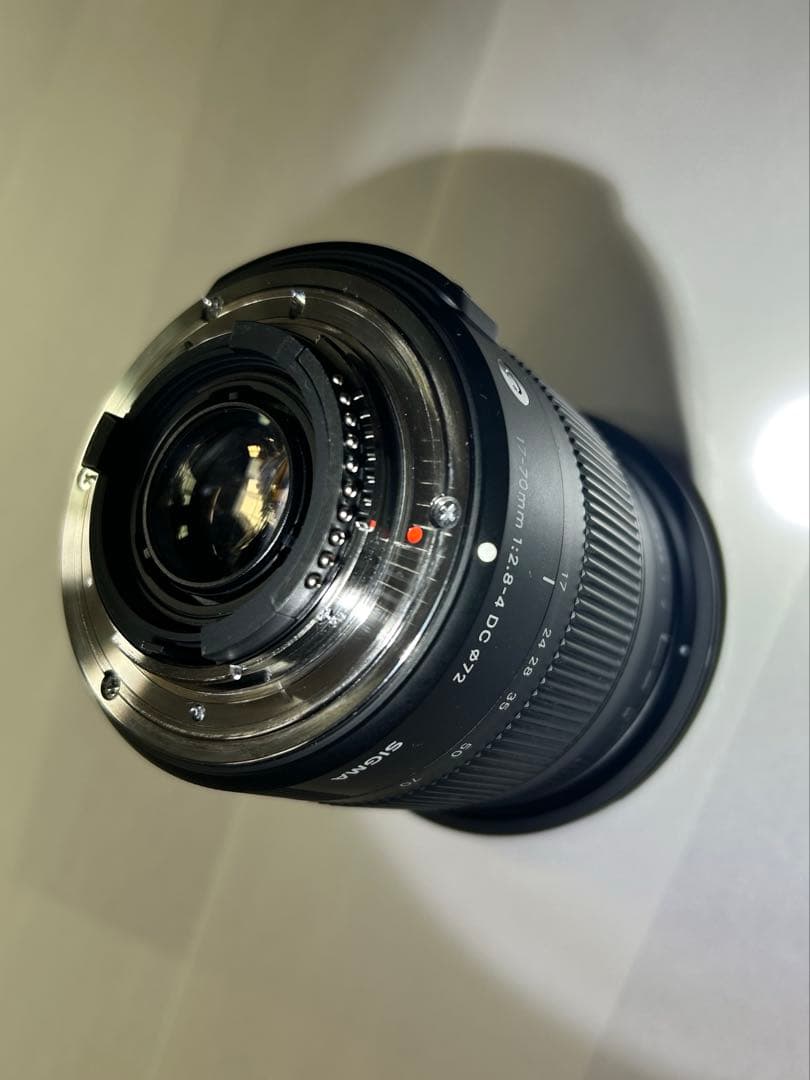 極上品Sigma 17-70mm F2.8-4 DC Macro ニコンマウント