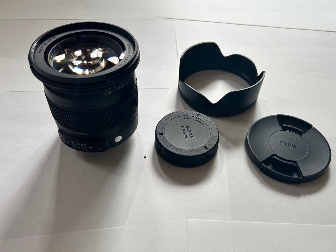 極上品Sigma 17-70mm F2.8-4 DC Macro ニコンマウント