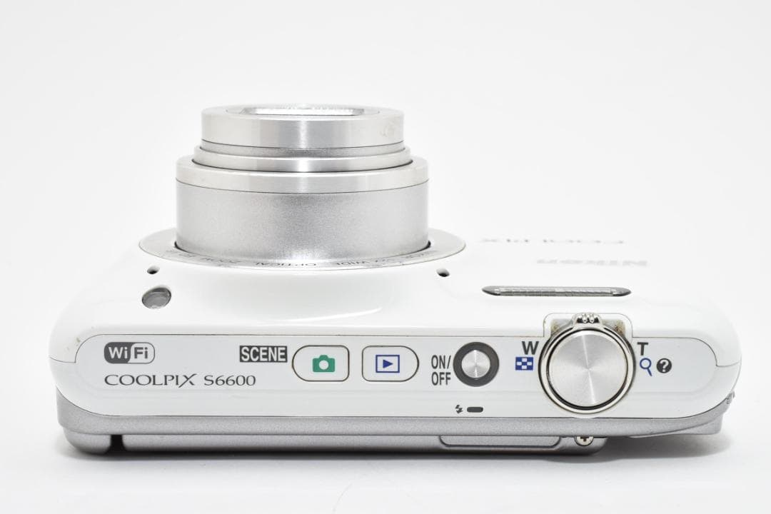 ■ 美品 ■ ニコン　Nikon COOLPIX S6600 ナチュラルホワイト