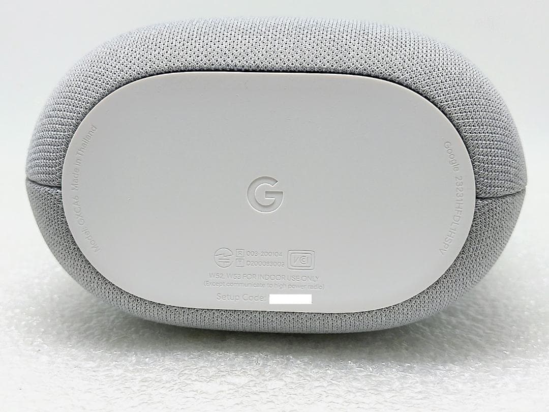 【美品】Google純正 Nest Audio スマートスピーカー