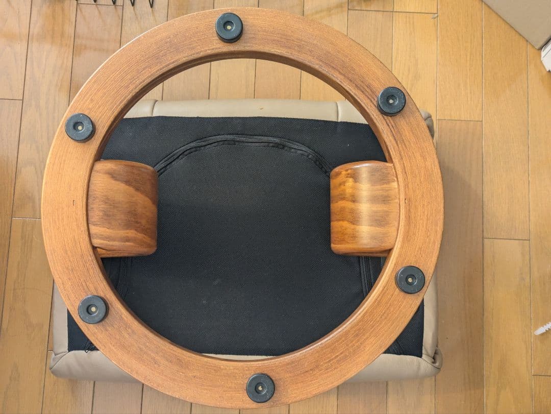 【※チェア】エコーネス ストレスレスノルウェー製 サイドテーブル、オットマン付き