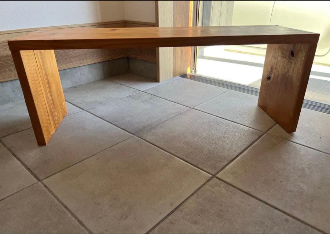 ハンドメイド　ベンチ