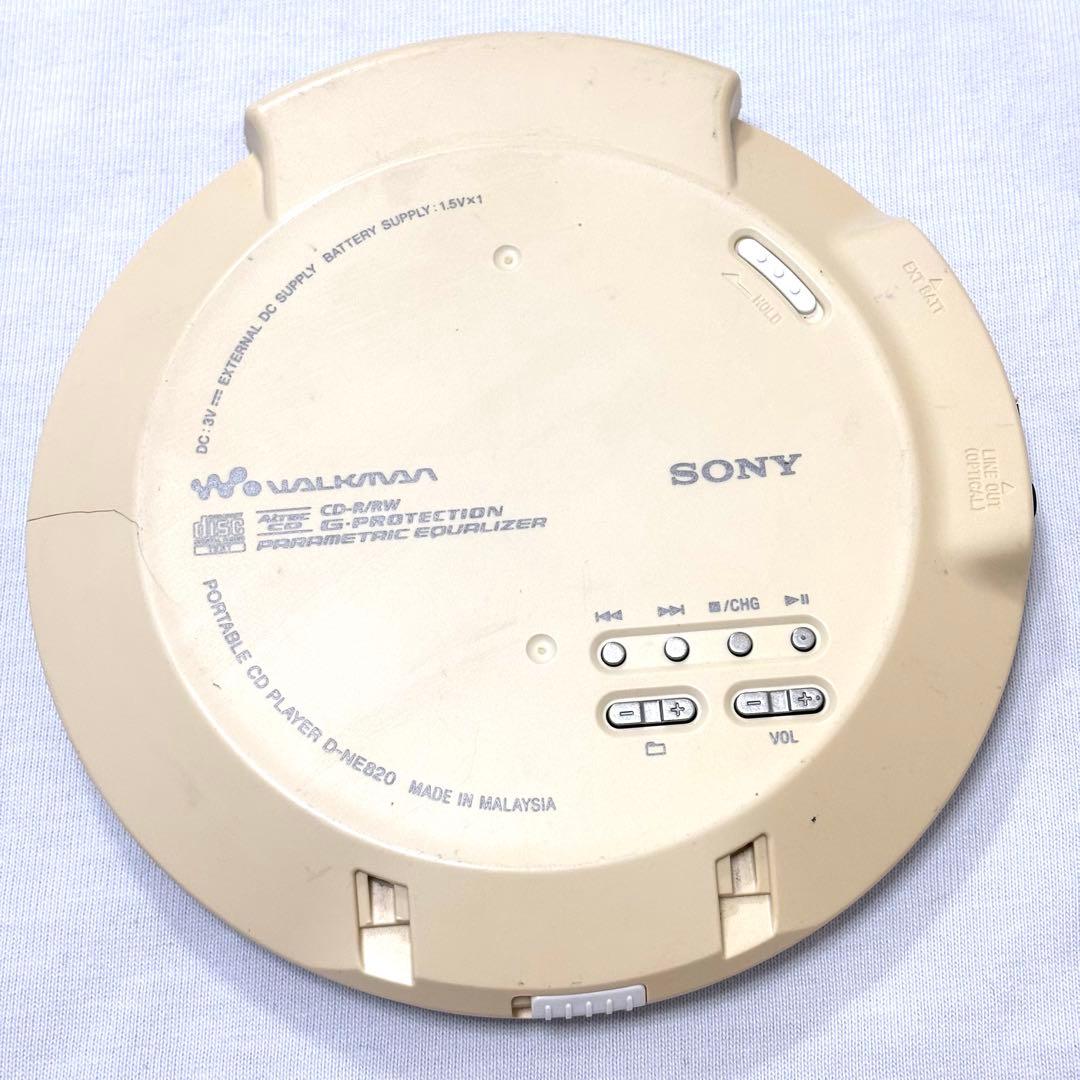 希少 ソニー SONY D-NE820 CD ウォークマン WALKMAN 白