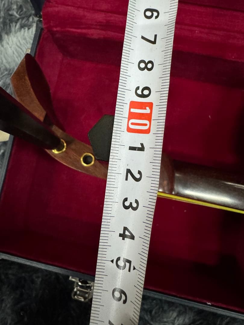 和楽器 三味線 弦楽器 鼈甲撥 天然素材 金細 綾杉胴 金具k9