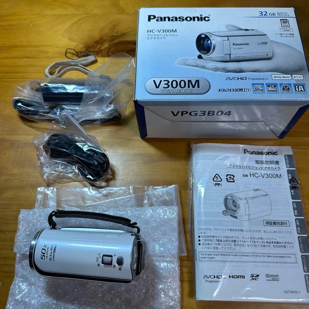 Panasonic HC-V300M ビデオカメラ 6329