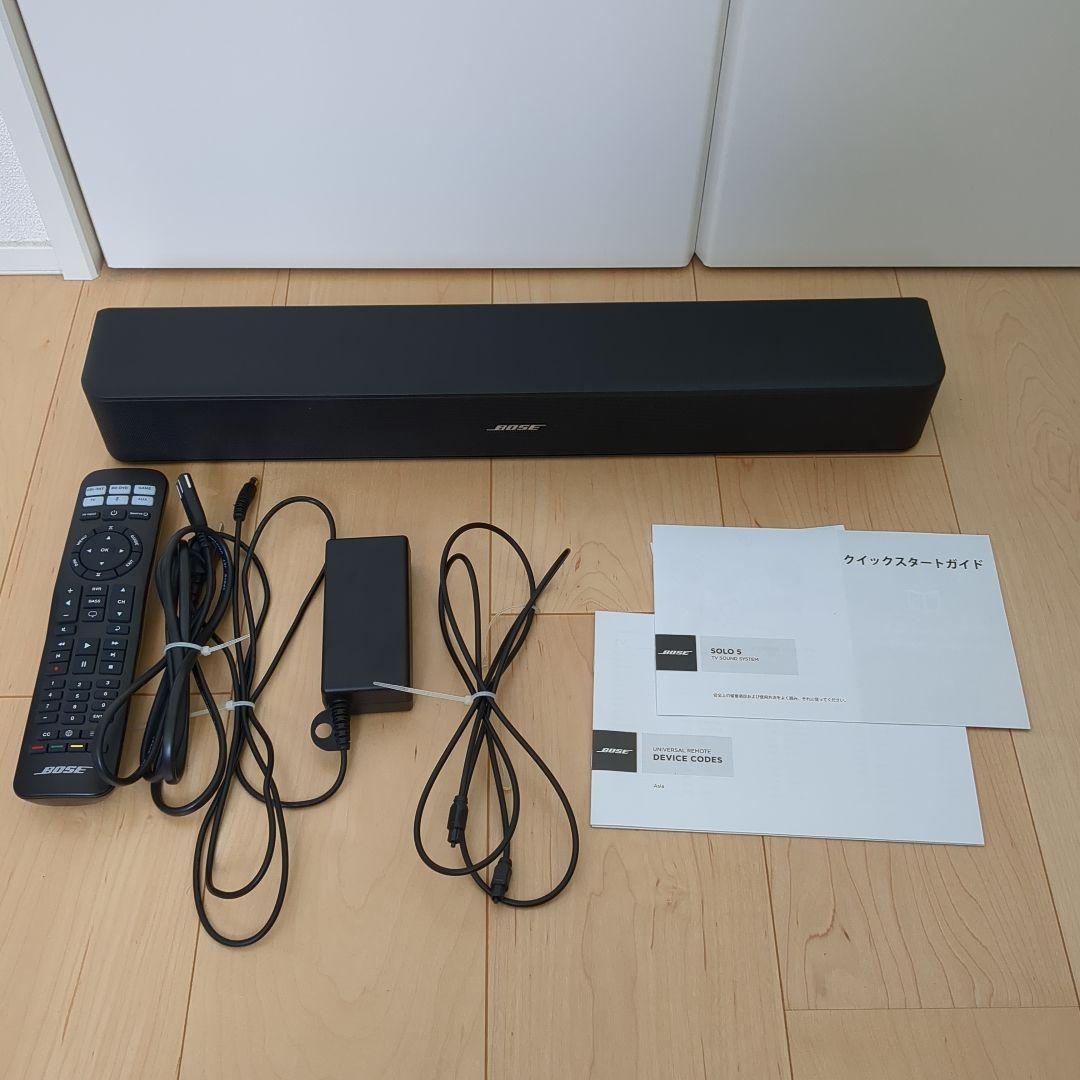 空き缶様用　　Bose Solo 5 TV Sound System ブラック