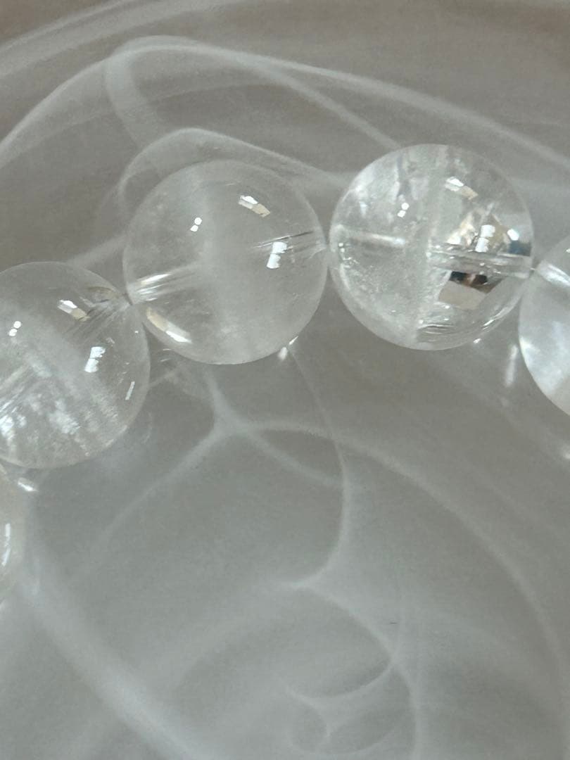 ホワイトガーデンクォーツブレスレット13.9