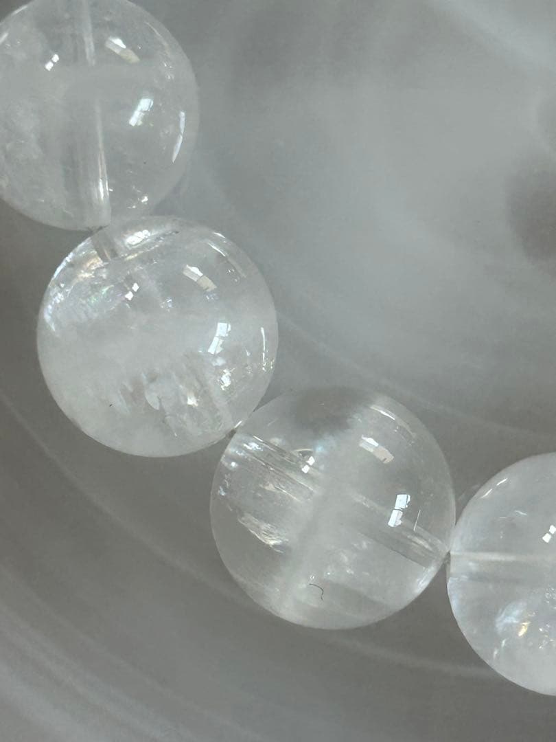 ホワイトガーデンクォーツブレスレット13.9