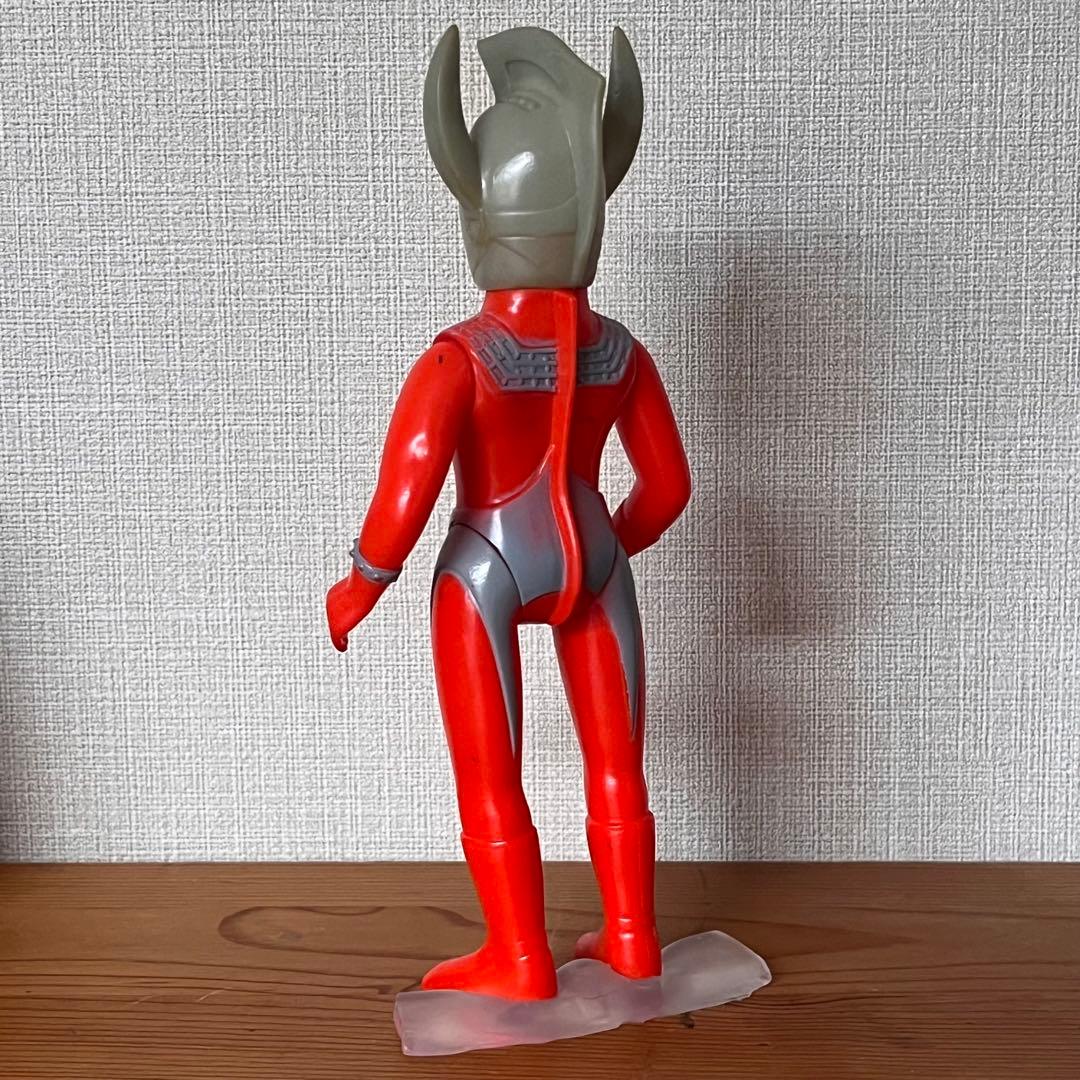 ブルマァク　ミドルサイズソフビ　ウルトラマンタロウ　当時物