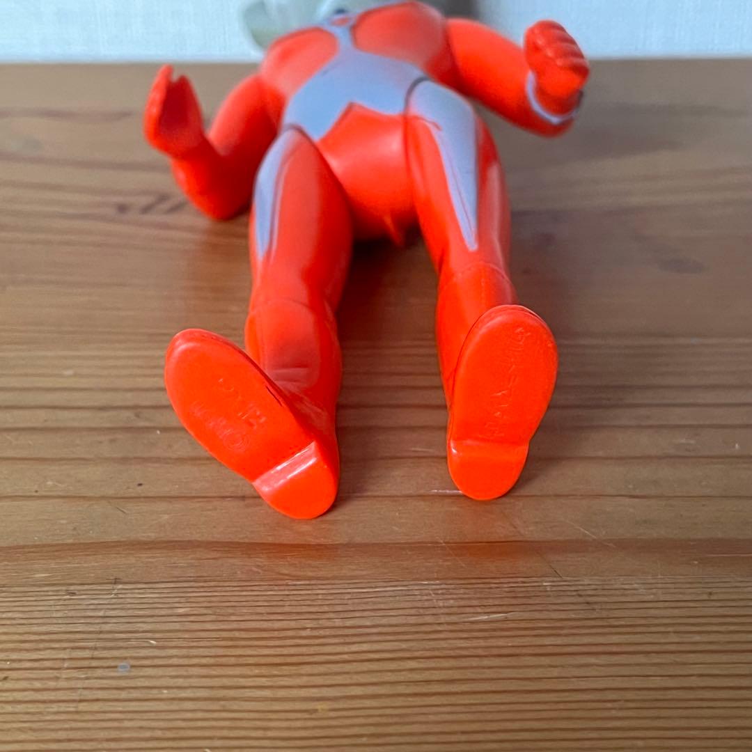 ブルマァク　ミドルサイズソフビ　ウルトラマンタロウ　当時物