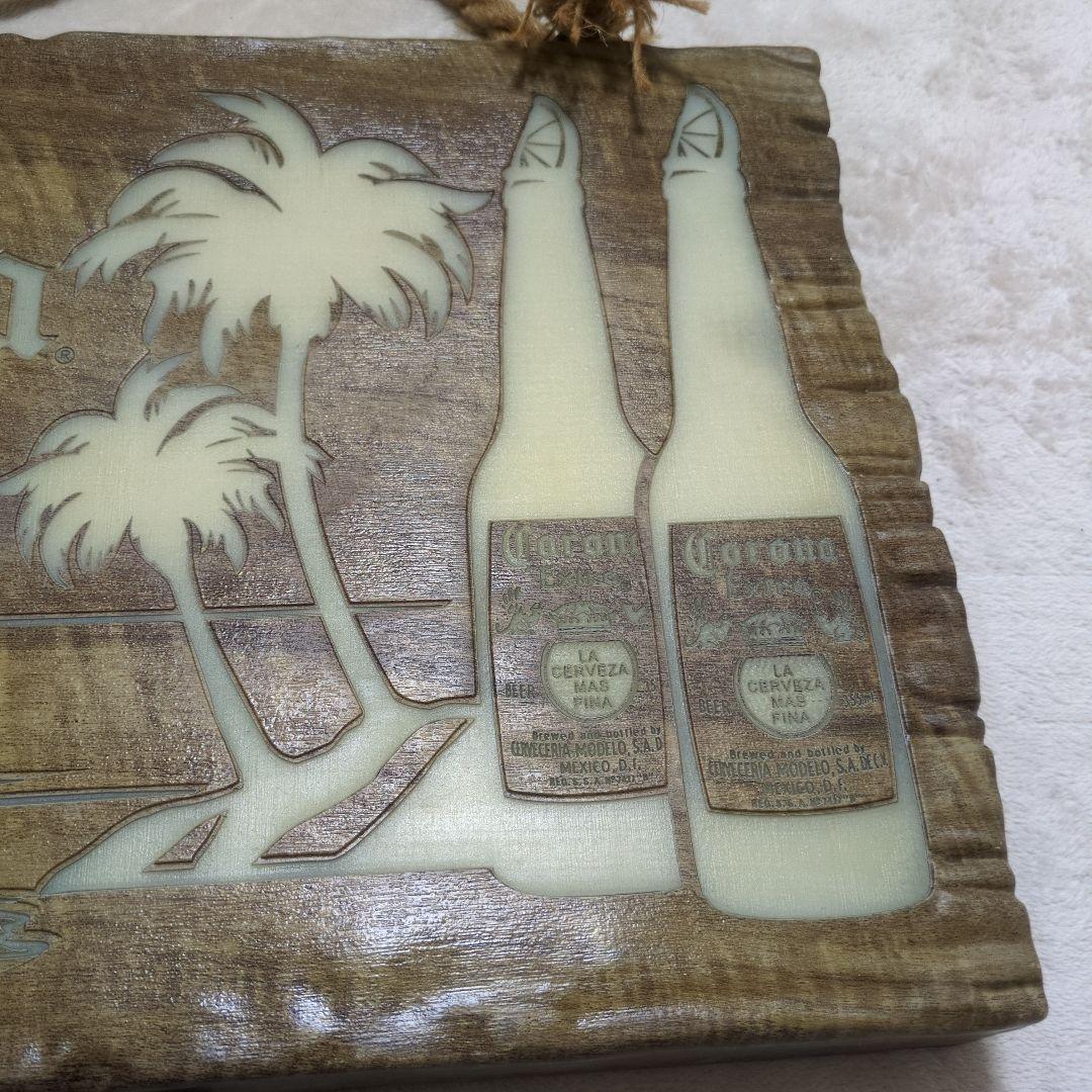 と*き様 Corona Extra 木製看板ライト付き