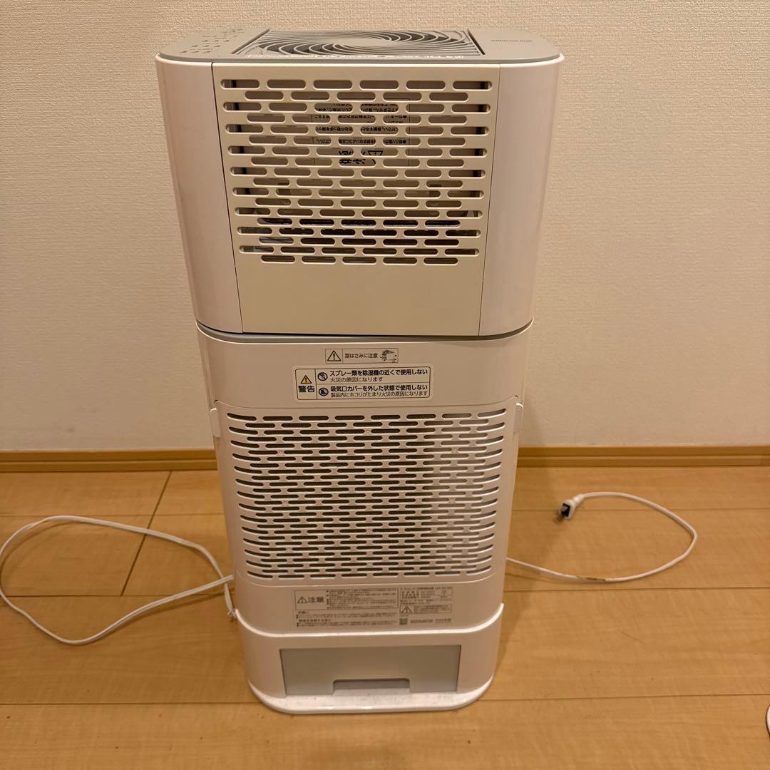 サーキュレーター衣類乾燥除湿機 デシカント式 13畳 5L 静音 1台3役